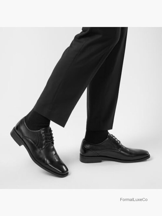 Square Toe Oxford Dress Shoes Men\'s Formal Business Lace Up main image 7
